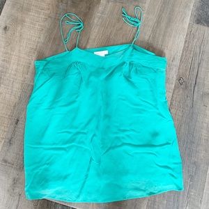 Gracie Green Silk Tank